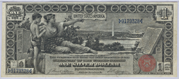 1896 $1.00.  PMG CHCU-63.