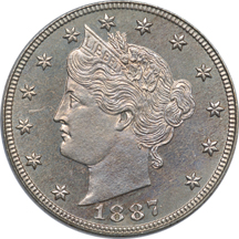 1887 ANACS PF-65.