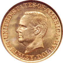 1916 McKinley. NGC MS-66.