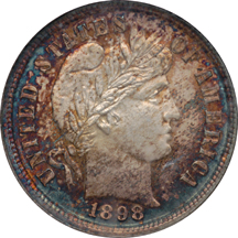 1898 NGC MS-65.