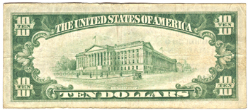 1929 $10.00. Madison, IL Charter# 8457 Ty. 1. VF.