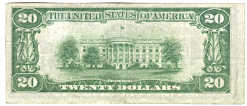 1928-C $20.00 San Francisco.  F.