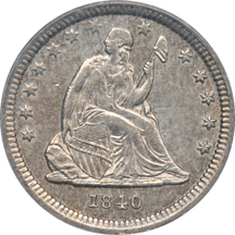 1840-O PCGS XF-45.