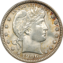 1906-D ANACS MS-62.