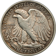 1916-D ANACS AU-50.