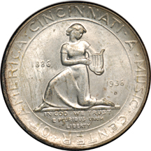 1936-D Cincinnati. NGC MS-66.