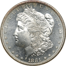 Three 1881-S ANACS MS-65.