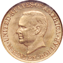 1917 McKinley. NGC MS-65.