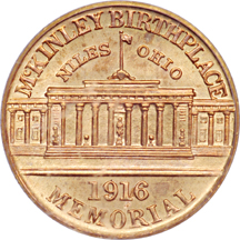 1916 McKinley. PCGS MS-66.