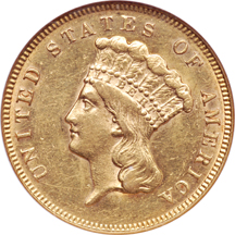 1874 NGC AU-58.