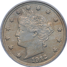 1912 PCGS MS-64.