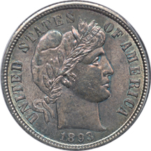 1893-S PCGS MS-62.