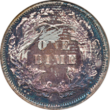 1875 NGC MS-64.