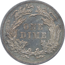 1876 PCGS PF-64.