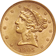 1905-S PCGS MS-63.