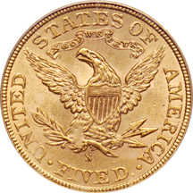 1905-S PCGS MS-63.