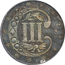 1864 PCGS PF-64.