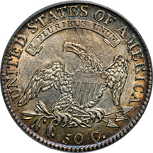 1817 PCGS AU-53.