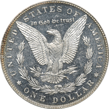 1885 PCGS MS-64 DMPL.