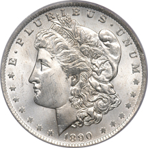 1890-O PCGS MS-64.