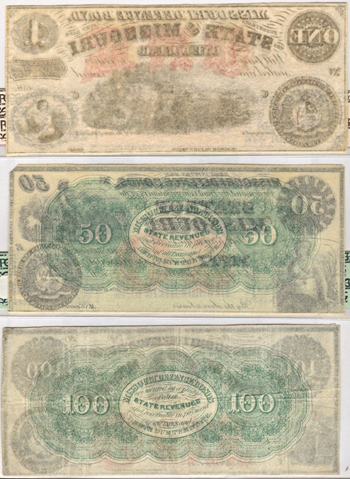 Four Missouri Defense Bonds.  PCGS