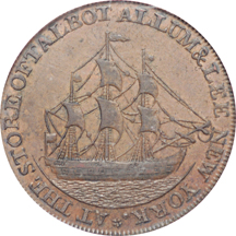 1795 Talbot Allum and Lee PCGS AU-58.