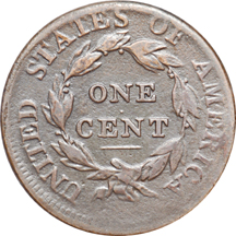 Seven Classic Head Large Cents.