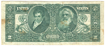 1896 $2.00.  VF.