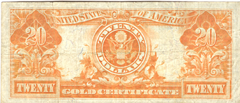 1922 $20.00.  F.