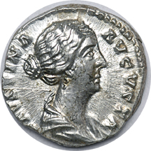 Rome - Denarius - Foustina Jr.  Unc.