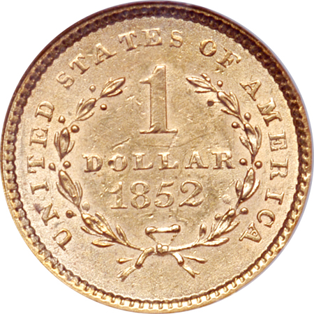 1852 NGC MS-62.