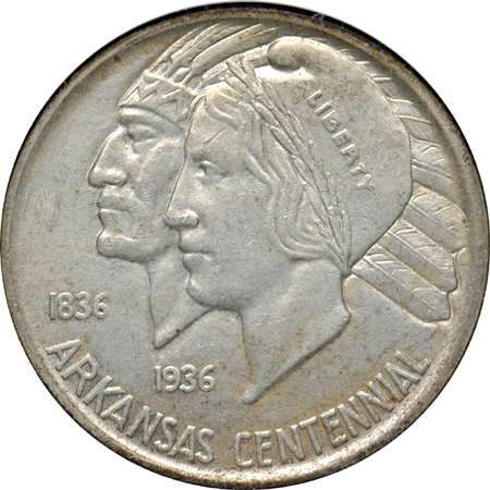 1938 Arkansas P, D, and S Set. NGC MS-64.