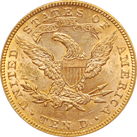 1881 PCGS MS-63. OGH.