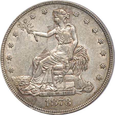 1878-S PCGS AU-53.