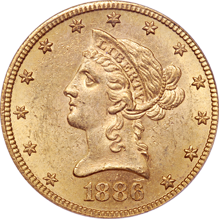 1886-S PCGS MS-62.