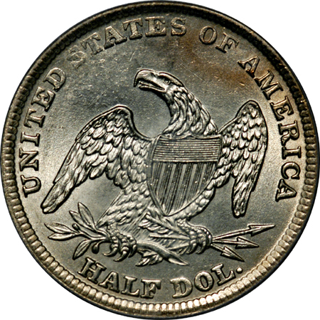 1839 PCGS MS-62.