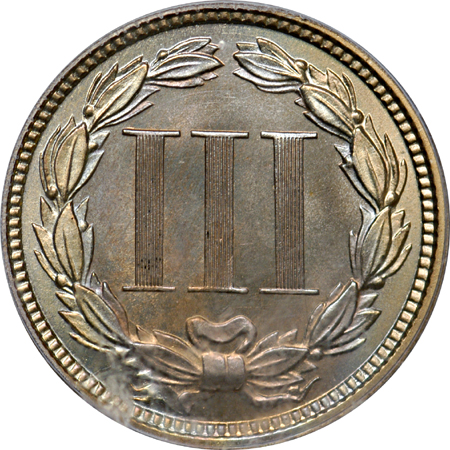 1874 PCGS PF-66.