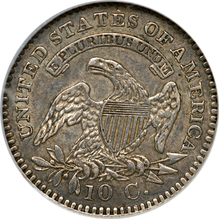 1821 Small Date JR-9 NGC AU-55.