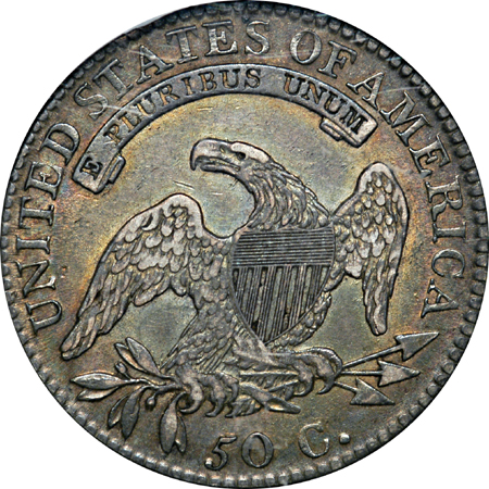 1818 O-107 NGC AU-53.