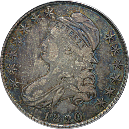 1820/19 O-102 Curl 2 PCGS VF-35.