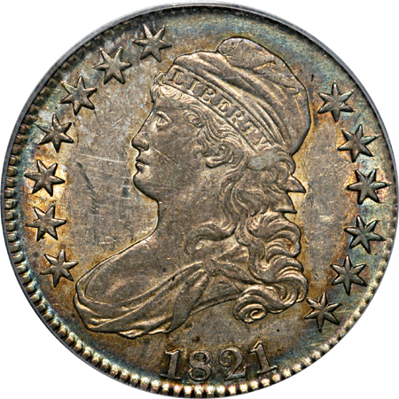 1821 O-103 PCGS XF-45.