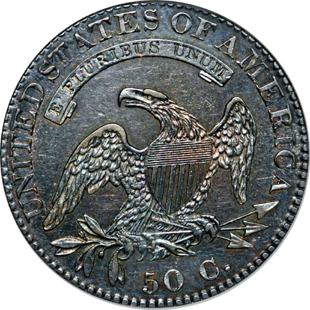 1821 O-107 ANACS AU-58.