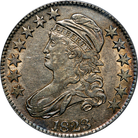 1823 O-103 PCGS AU-50 and 1826 O-110 NGC AU-58 .