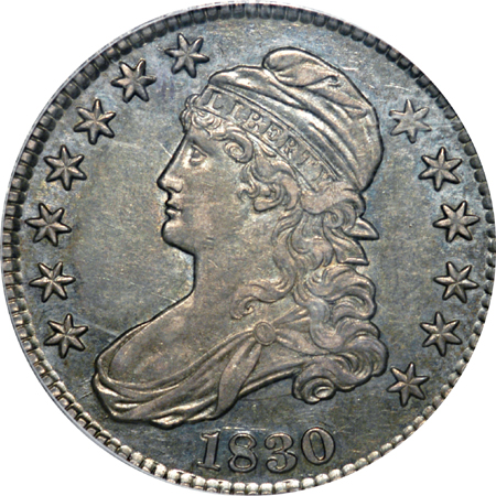 1830 "small 0" O-107 PCGS AU-55.