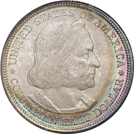 1893 Columbian. NGC MS-66.