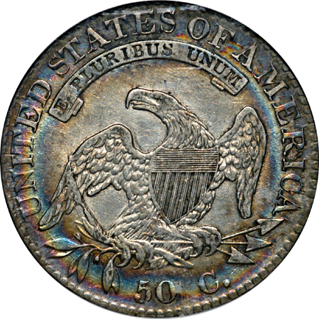 1832 O-101 Large Letters NGC AU-50.