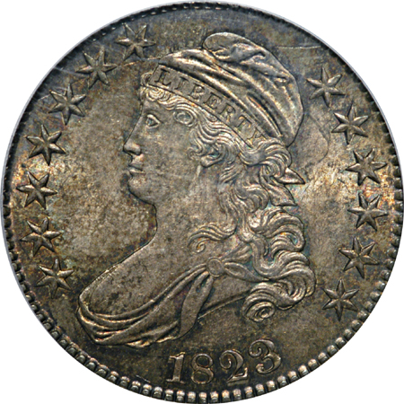 1823 O-108a PCGS MS-64.