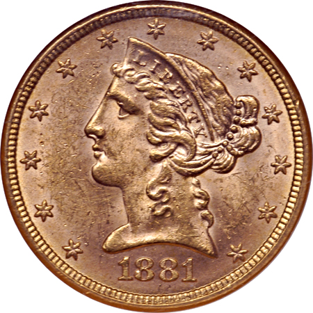 1881 NGC MS-63.