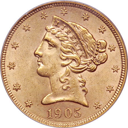 1905-S PCGS MS-63.