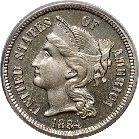 1884 PCGS PF-66.